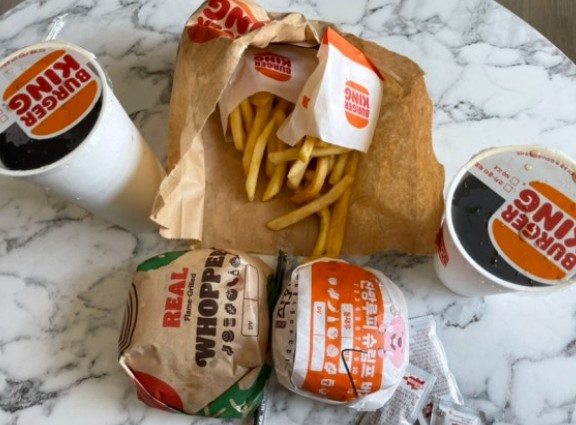 Korean food delivery — chicken, tteokbokki, and Korean meals delivered to the door via Baemin